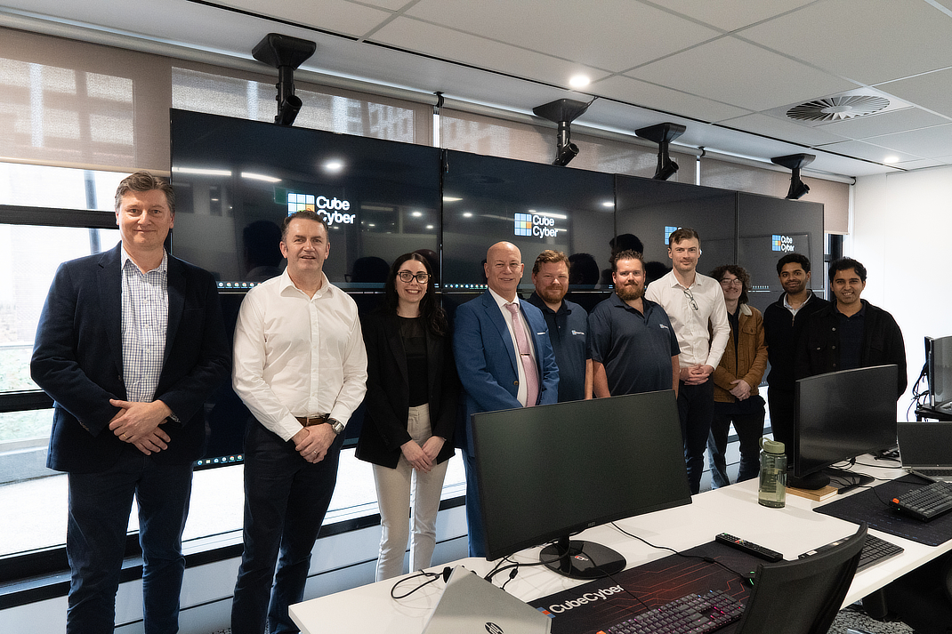 Cube Cyber’s new Security Operations Centre (SOC) in Brisbane