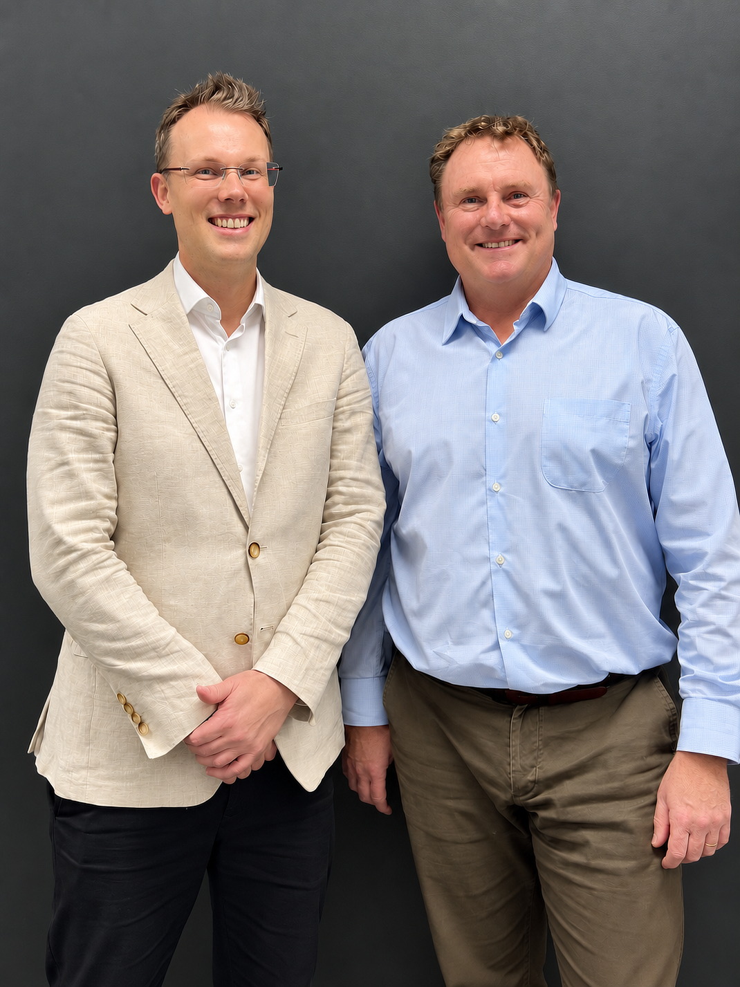 James Johnstone with Todd Gorsuch